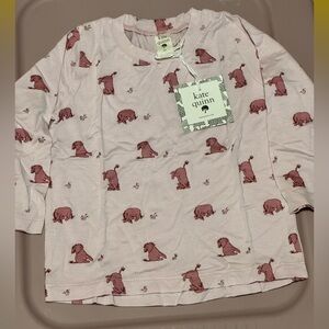 Kate Quinn Eeyore Blush Long Sleeve Tee, BNWT